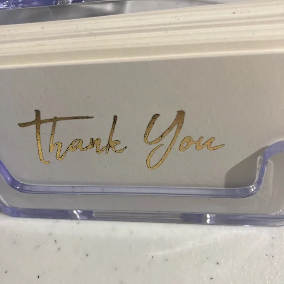 Foil thank you cards(choose your color) - Picture 7 of 10